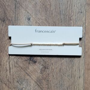Francesca's Freshwater Pearl Choker
